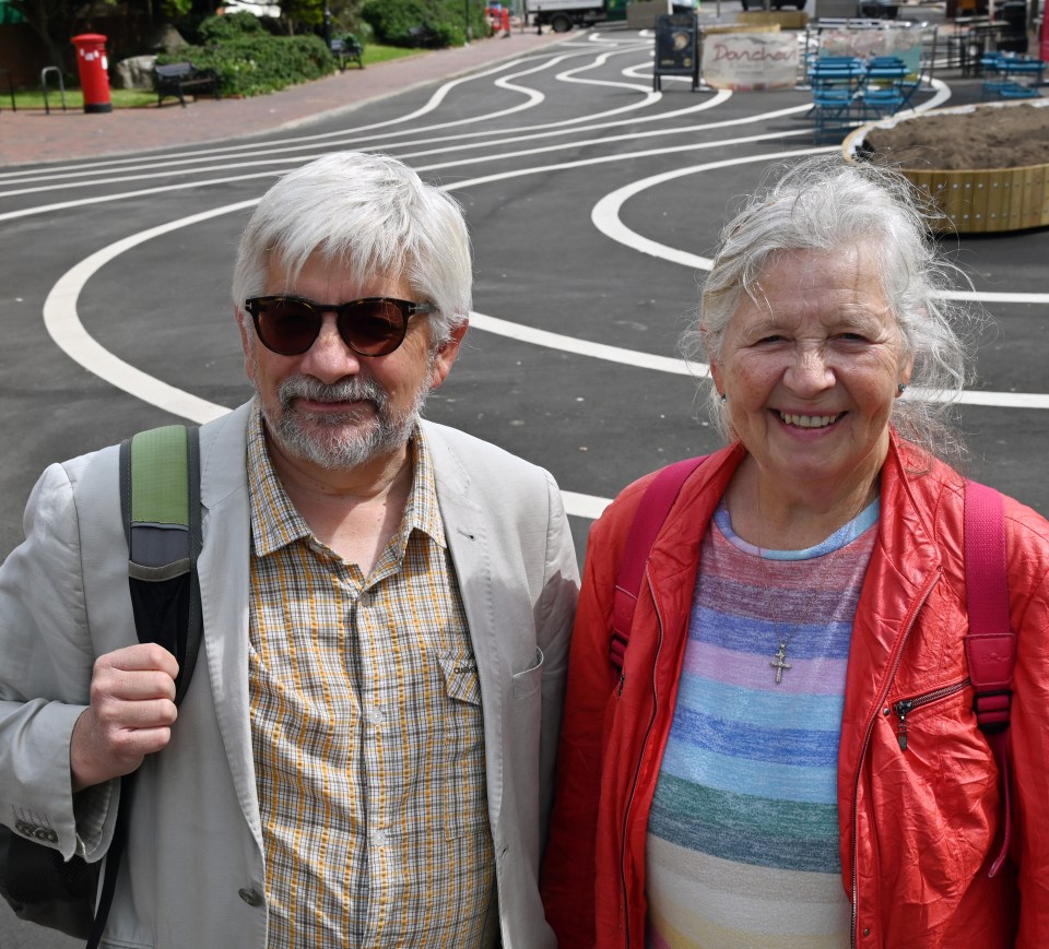 Mark and Fiona Goulding described the £1,230 paint job was 'a complete waste of money'