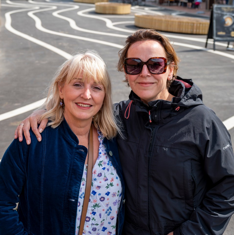 Karen Godfrey and Anna Challinor questioned why people were moaning