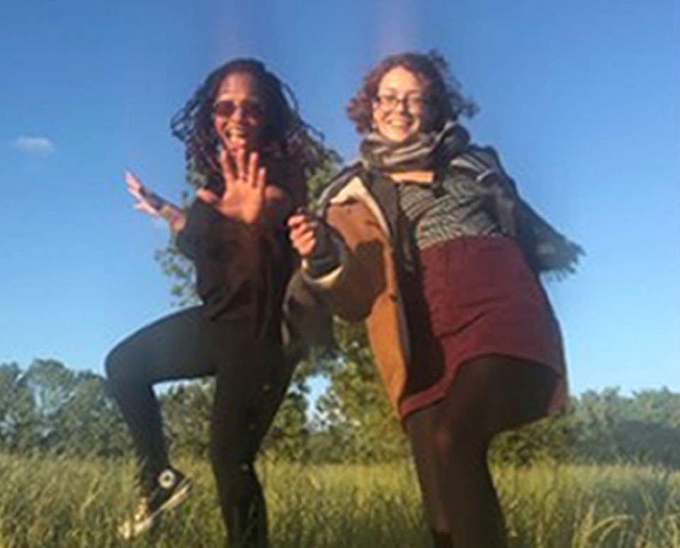 The last message Nikki sent her boyfriend was that she was dancing in a field