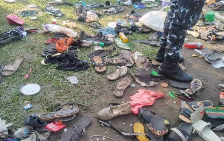 At least 40 people were crushed to death