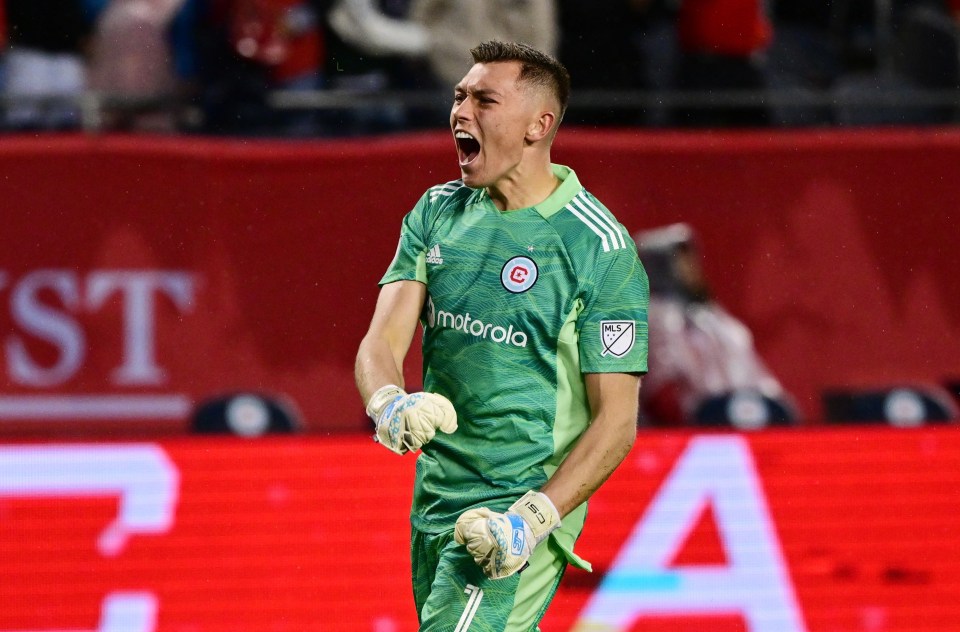 Gabriel Slonina is viewed as one for the future by several big European clubs