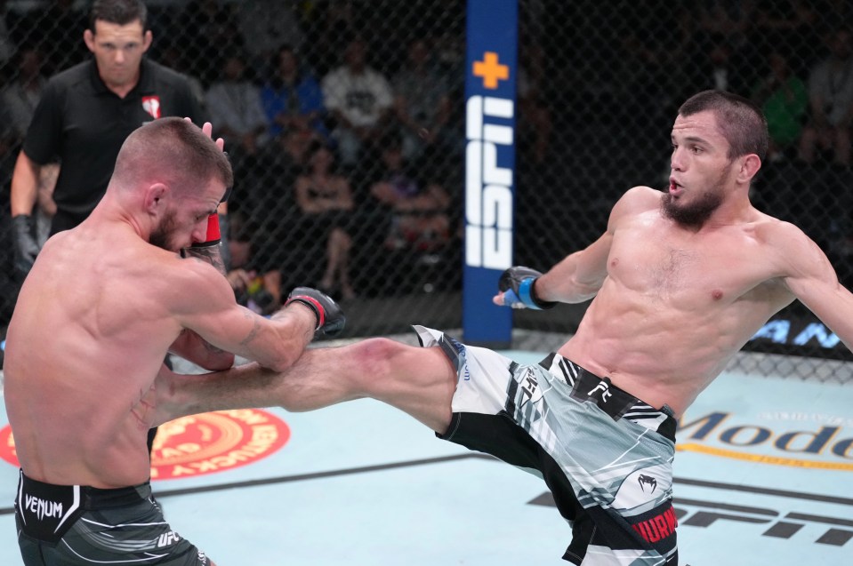 Umar Nurmagomedov showed more than just his grappling strength versus Nate Maness