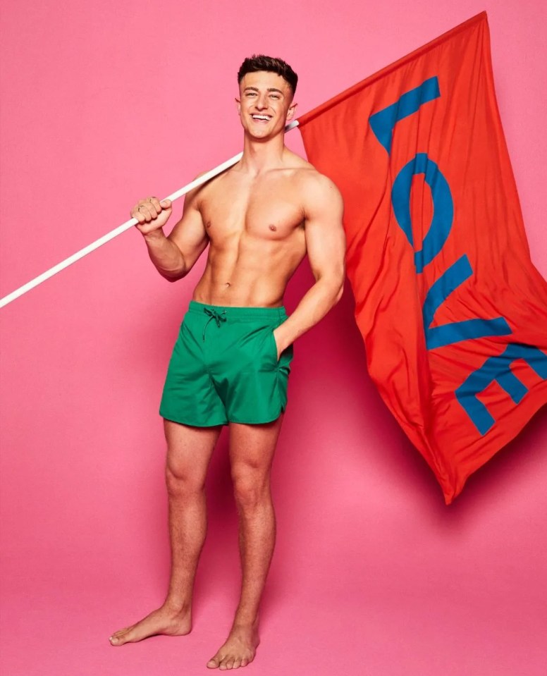 He was in the first wave of contestants on Love Island this year