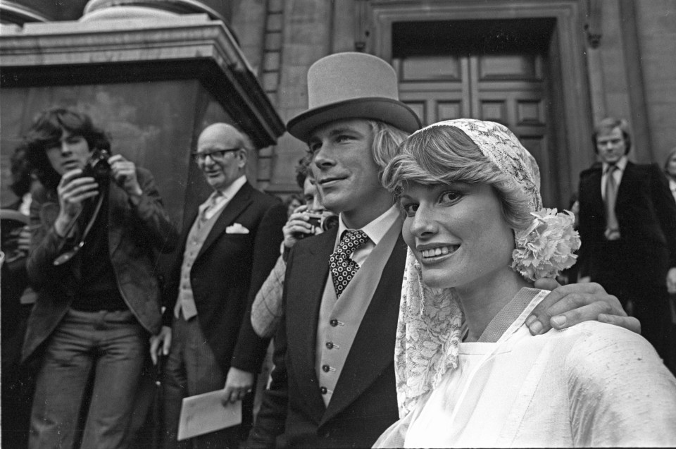 Hunt would marry Suzy Miller