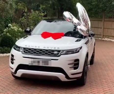 Peter Andre surprised his wife with a brand new Range Rover for her 30th Emily