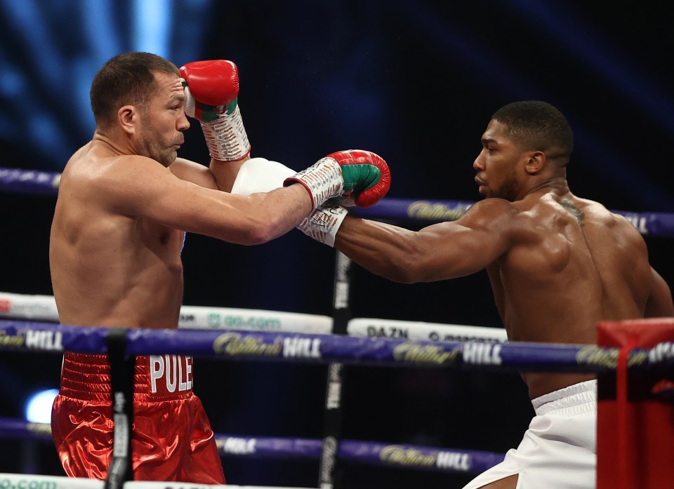 Kubrat Pulev has claimed Anthony Joshua is 'nothing special'