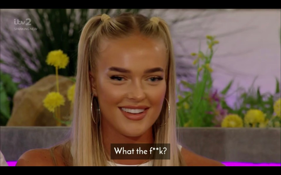 Mary was fuming after fellow Islander Abi stole her man