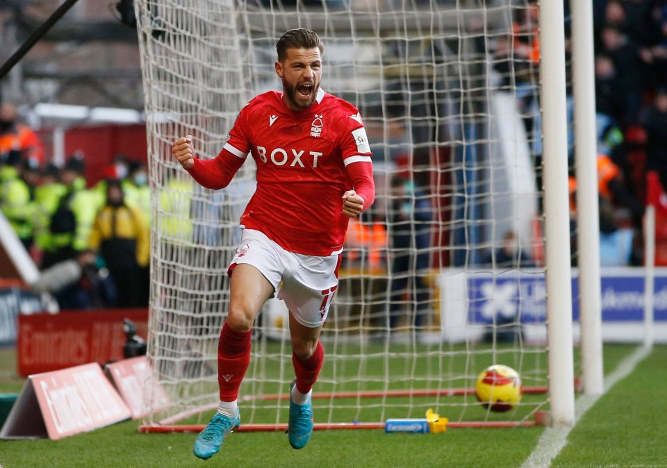 Former Nottingham Forest loanee Philip Zinckernagel is being targeted by Olympiacos