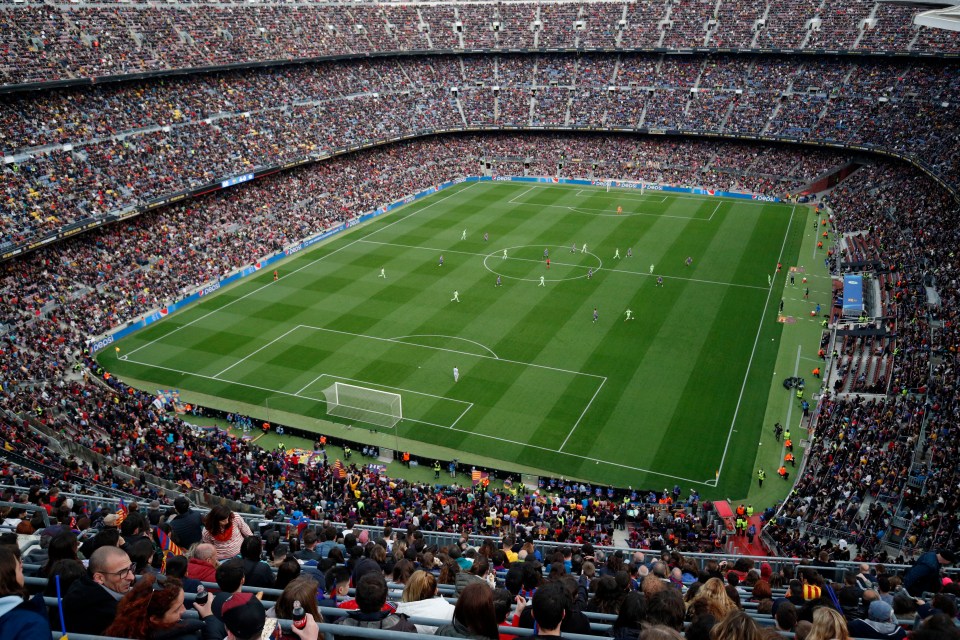 Barcelona are set to move to the Lluis Companys Olympic Stadium next year