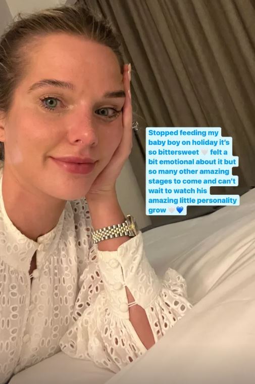 Helen Flanagan has hit an 'emotional' motherhood milestone