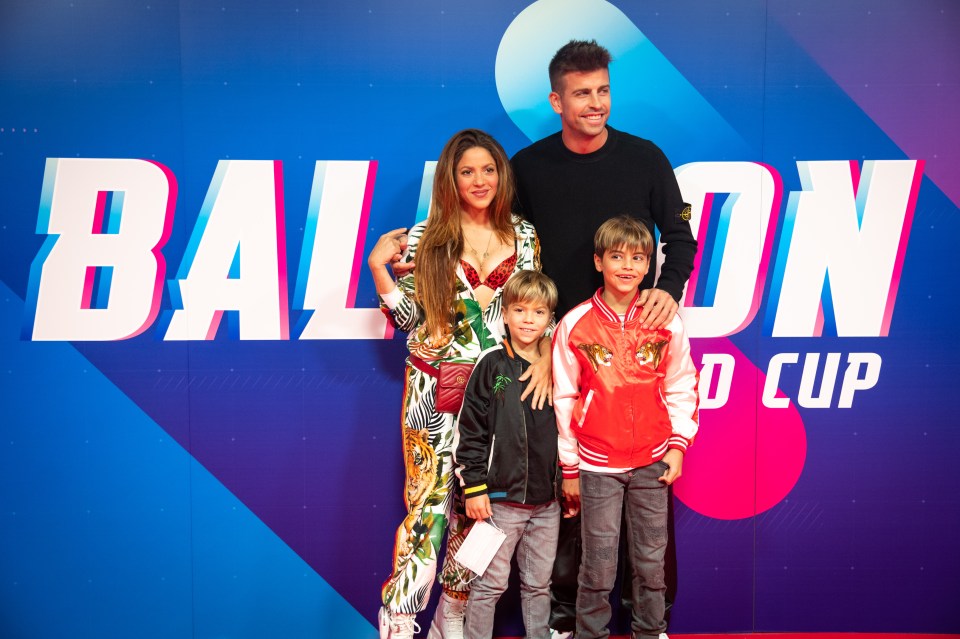The famous pair were together for 11 years and announced their split in June, before Shakira moved from Spain to Miami with her two children