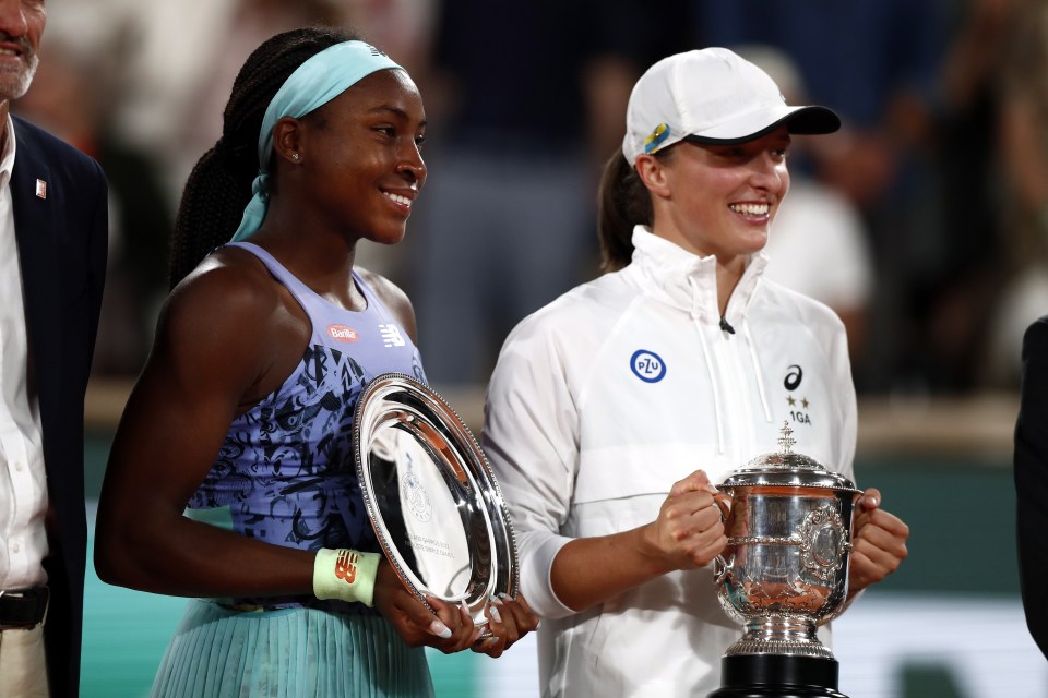 Coco Gauff fell at the final hurdle but did herself proud by finishing as a runner up