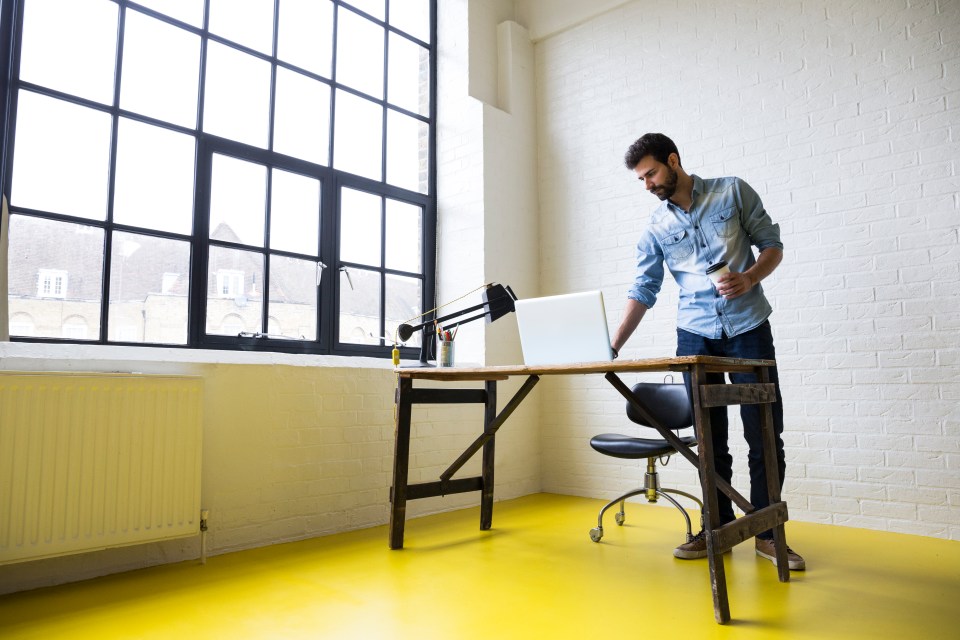 Getting off your chair for five minutes every half hour can help prevent rising blood sugar and cholesterol levels