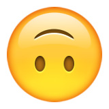 Upside down smiley is not what it seems...