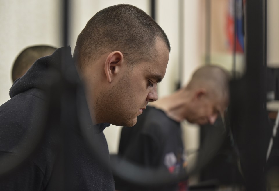 The men pleaded guilty to 'undergoing training with the aim of carrying out terrorist activities' during a Kremlin-controlled kangaroo court