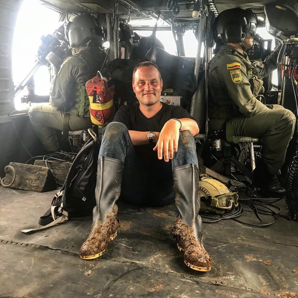 Brit journalist Toby Muse spent 15 years covering Colombia's drug gangs