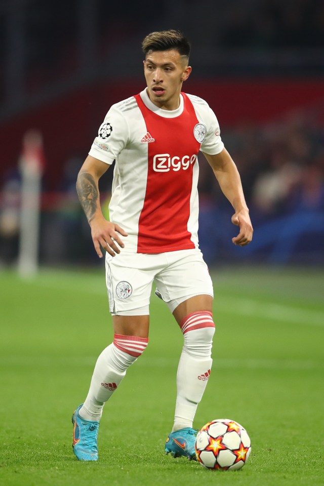 Man Utd are set to battle Arsenal to sign Ajax star Lisandro Martinez