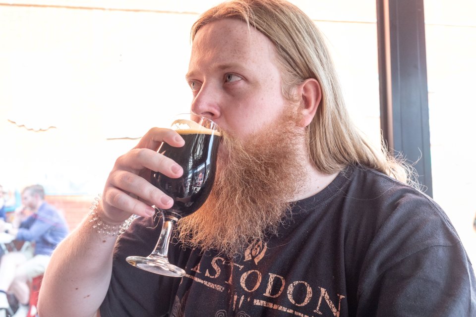 Ben O'Neill tries what is believed to be Britain’s most expensive beer at £80.15p a pint