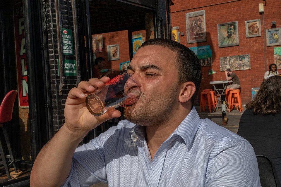 Banker Elliott Clark, 26, said: 'It’s very syrupy and the taste is quite overwhelming'