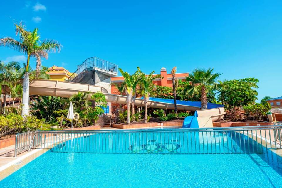 At the Hotel Landmar Costa Los Gigantes, kids have three pools to choose from, including two pint-sized pools for babies, a splash pool and slides