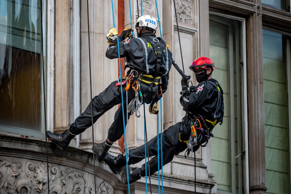 The specialist group is made up of former military personnel