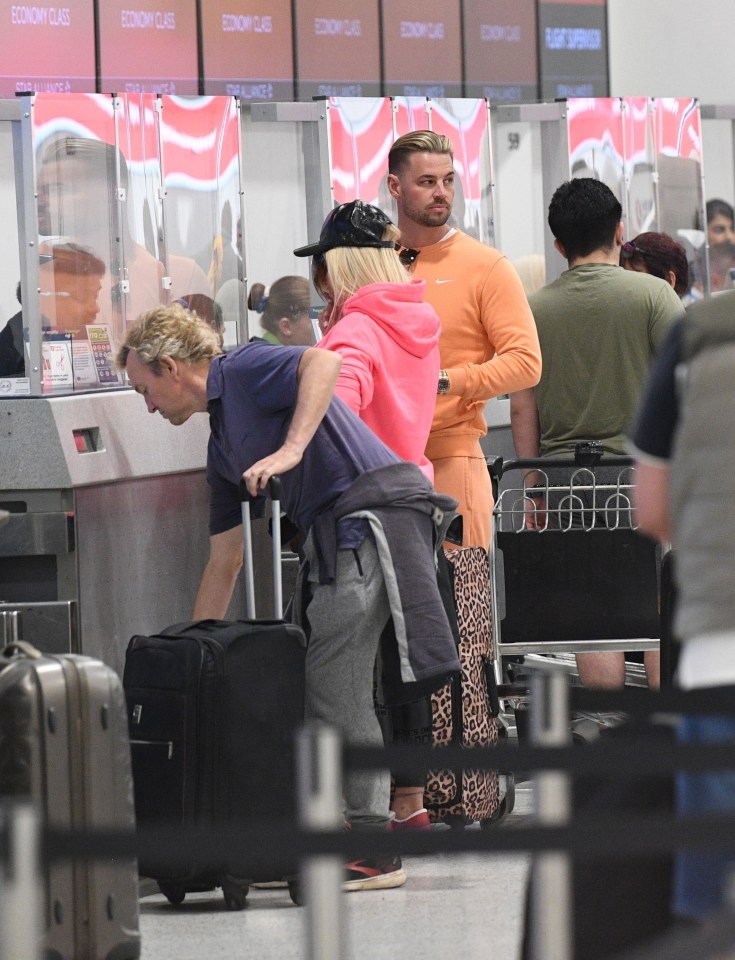 The pair's holiday came after Katie again swerved jail on Friday