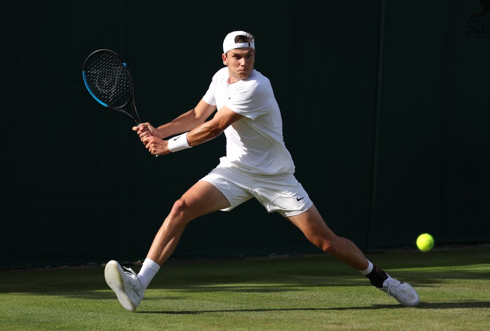 Jack Draper won his first-round match at Wimbledon with 'the Phil Foden of tennis' joining Liam Broady in the second round