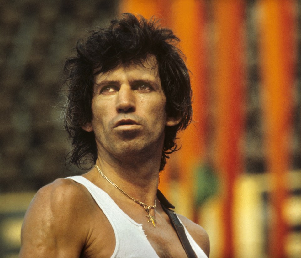 Keith Richards was named one of the top guitarists of all time