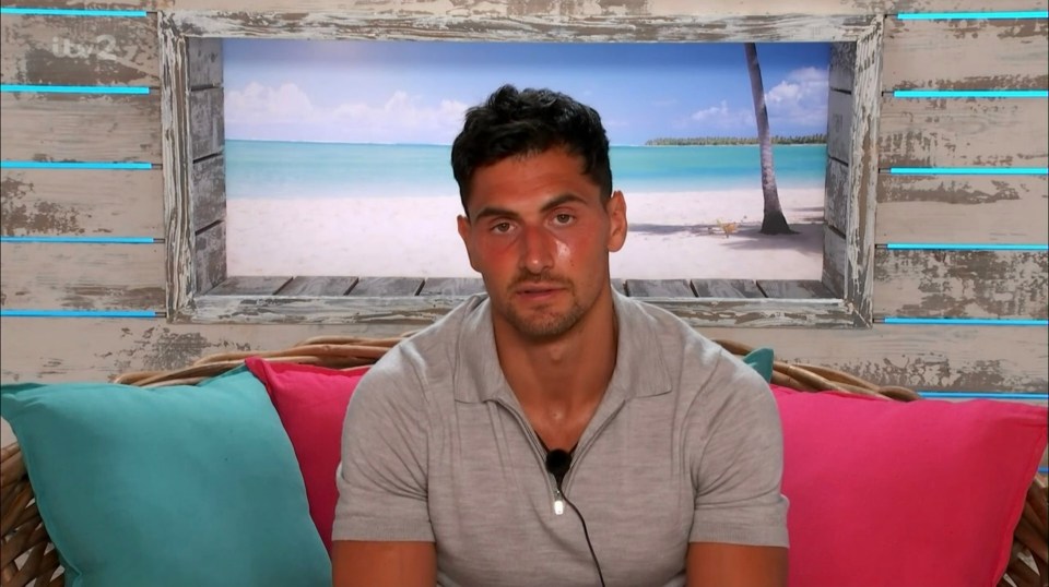 Jay's head looks to have been turned by Antigoni