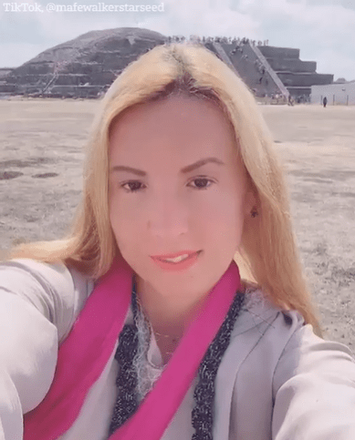 Mafe says she can contact aliens using a secret language