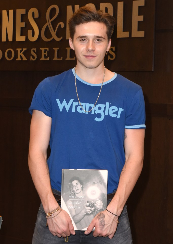 In 2017, Brooklyn released his own book 'What I See'
