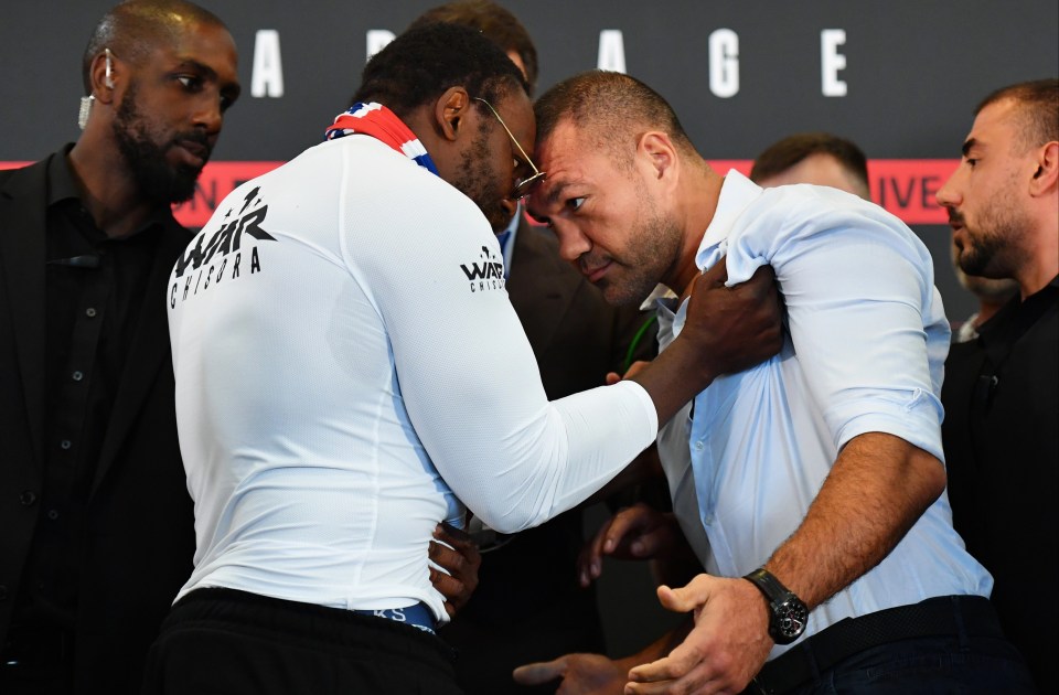 The heavyweight pair meet in a grudge rematch