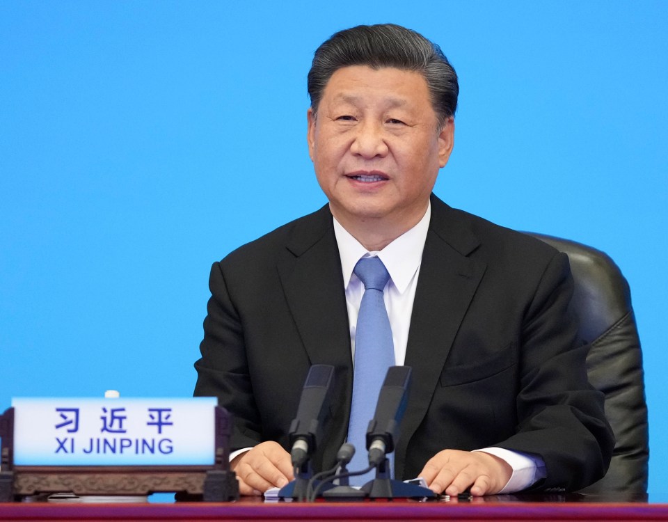 Chinese President Xi Jinping has ploughed billions of pounds into AI programmes