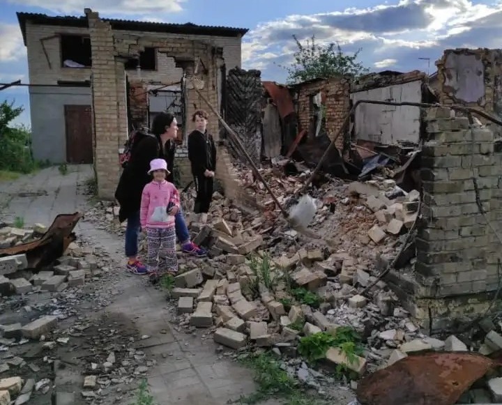 She adds 'But Belyi being alive feels like a gift, and something positive to cling to as we try to rebuild our shattered lives'