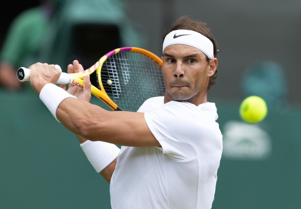 Nadal kept his focus despite the injury troubles