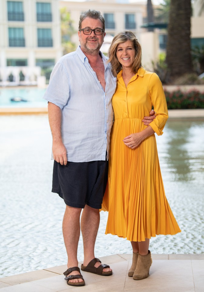 Kate and Derek together in Australia after her 2019 stint on I'm A Celeb