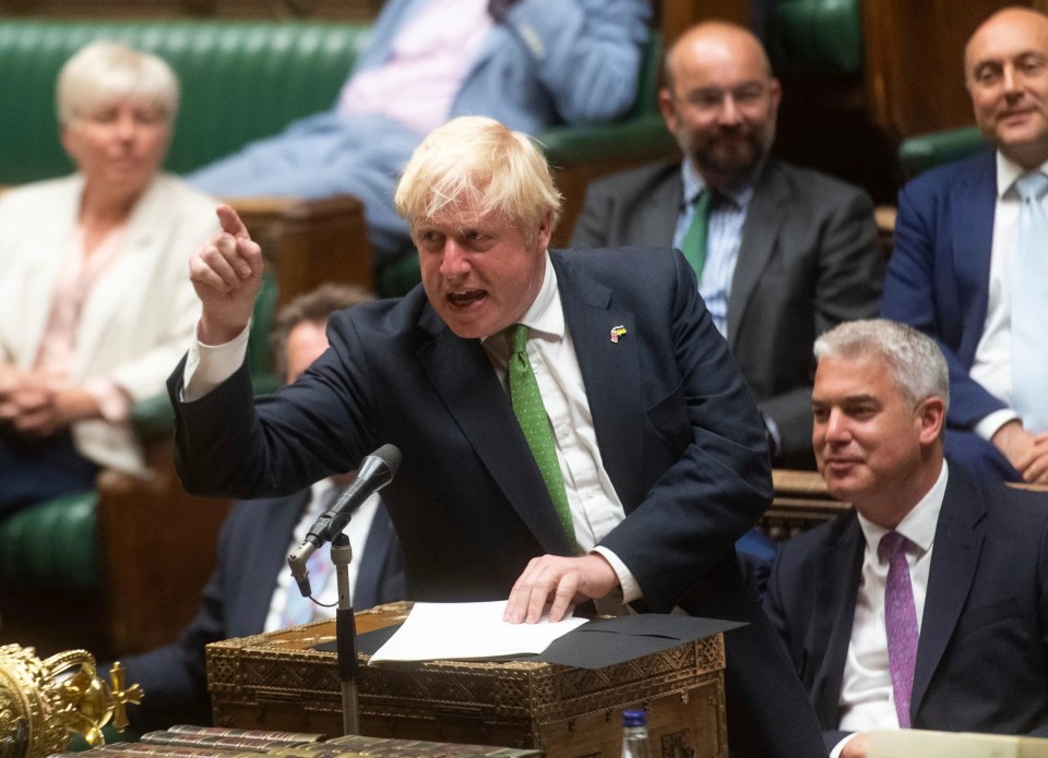 Boris Johnson lashed out at the 'deep state' plot that ousted him from office and warned of attempts to reverse Brexit