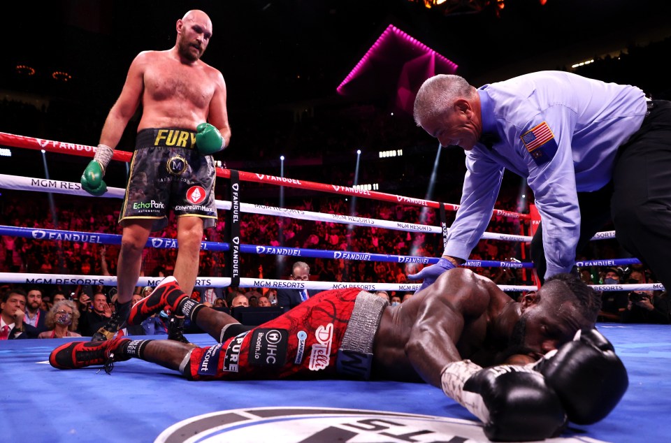 Tyson Fury knocked out Deontay Wilder in round 11 of their trilogy bout