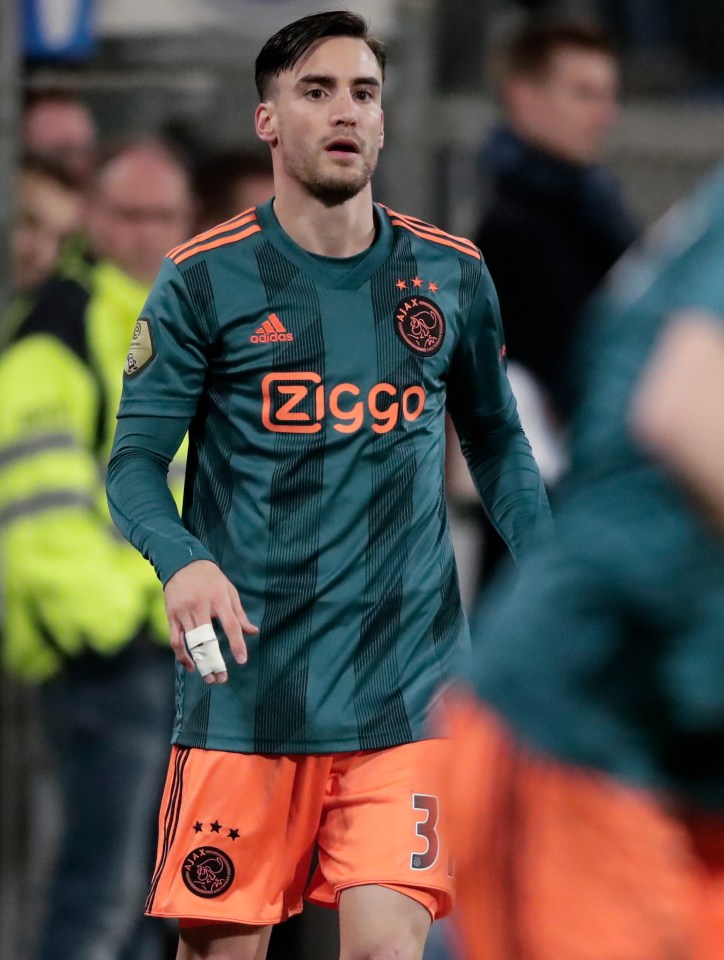 Barcelona are reportedly lining up a move for Ajax left-back Nicolas Tagliafico