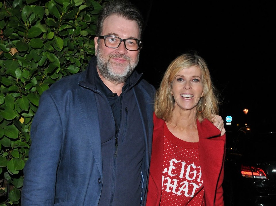 Kate Garraway and husband Derek Draper in 2019