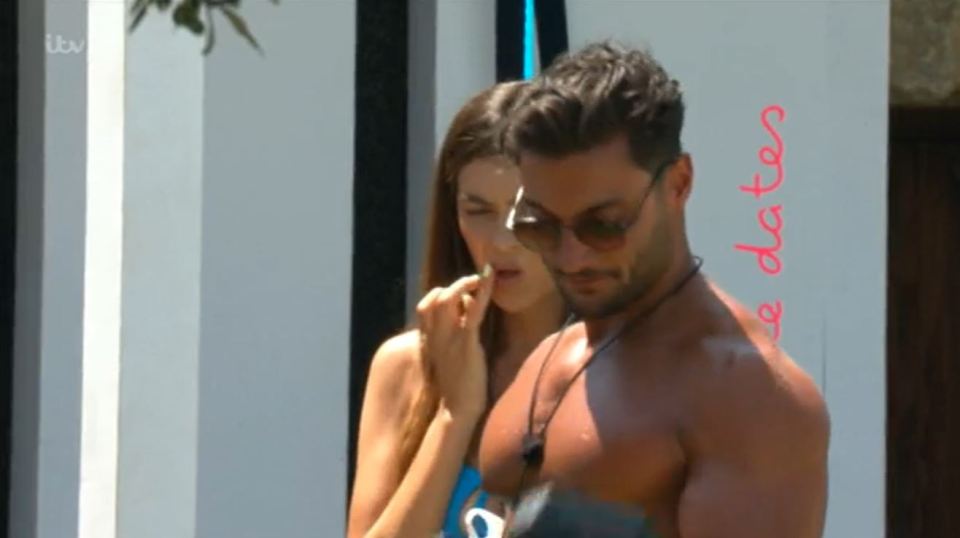 Nathalia was seen with Davide in the gym