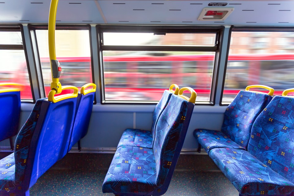 Ever wondered why the patterns on the bus seats are so garish? Well there's a very good reason