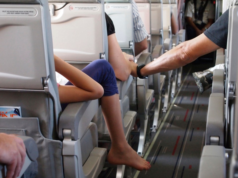 The woman said the passenger gave her nasty looks for the rest of the flight