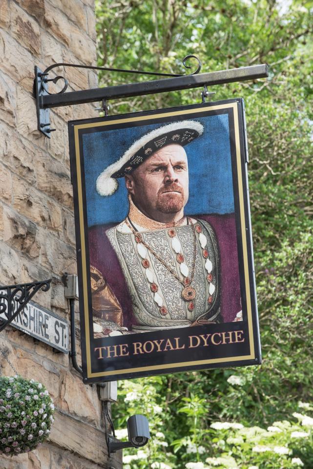 The pub, formerly The Princess Royal, became The Royal Dyche in 2018 after he kept the Clarets in the Premier League