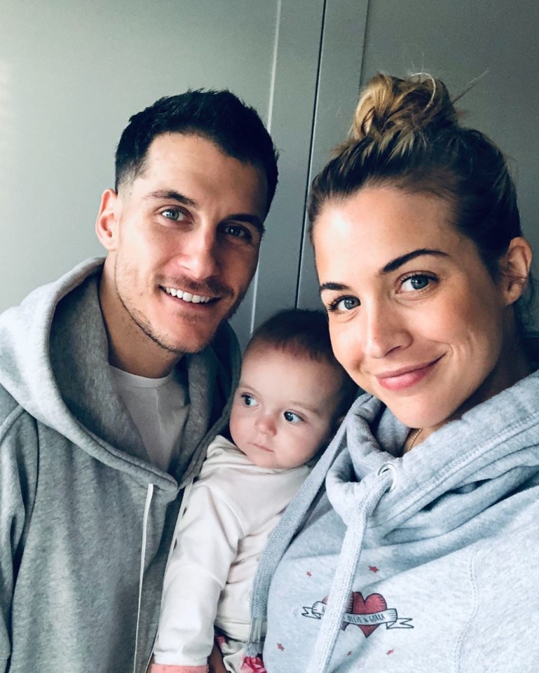 She shares Mia with her Strictly Come Dancing fiance Gorka Marquez