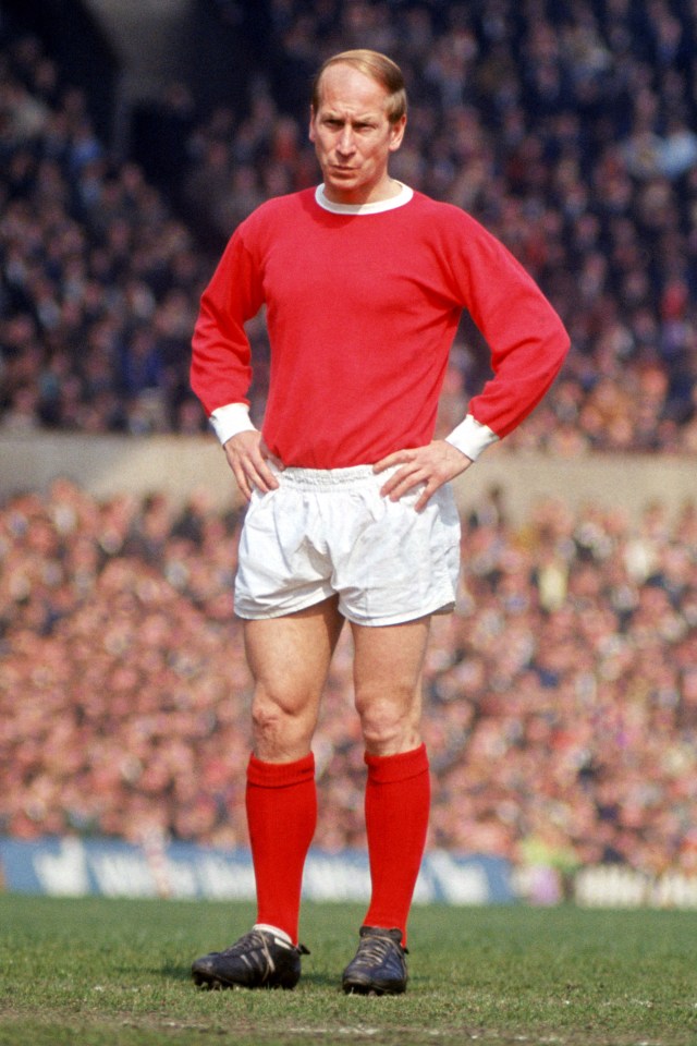 Bobby Charlton broke goalscoring records for both Man Utd and England