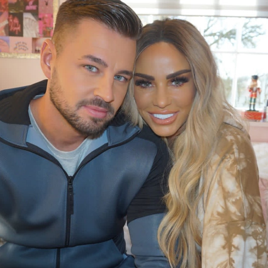 The Sun revealed Katie told people she had split from Carl on a night out