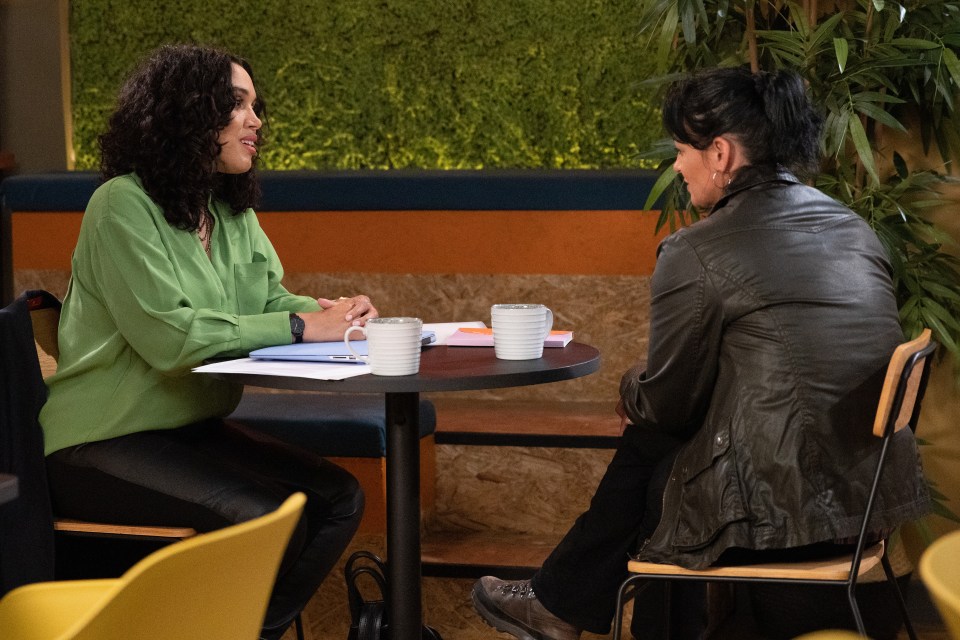 But will she bring Moira answers about Holly?