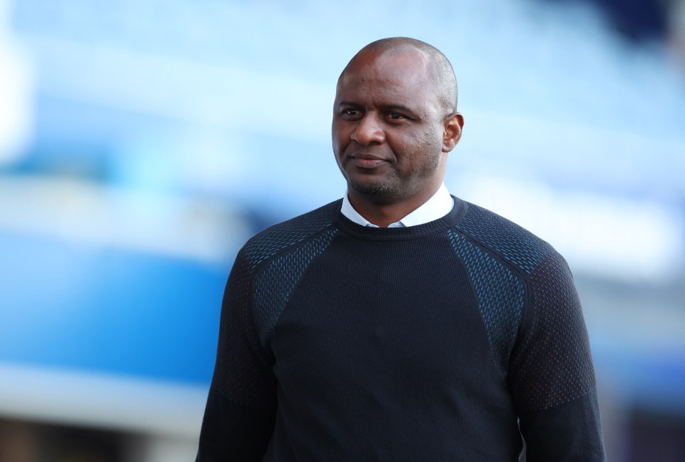 Patrick Vieira has travelled to Singapore with a depleted Crystal Palace squad