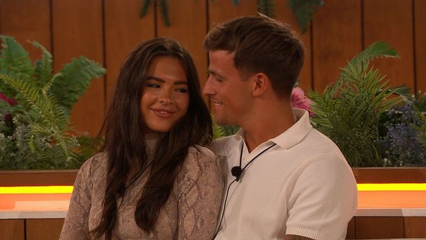 Gemma appears to be enjoying her romance with villa hunk  Luca Bish